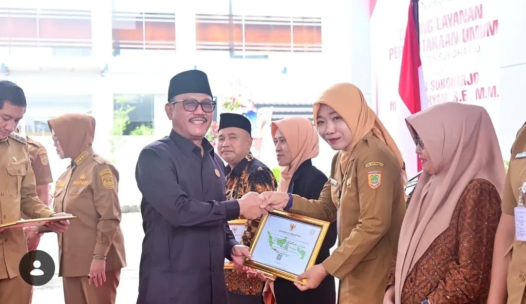 penerimaan-sertifikat-akreditasi-perpustakaan-ngudi-ilmu-desa-ngemplak